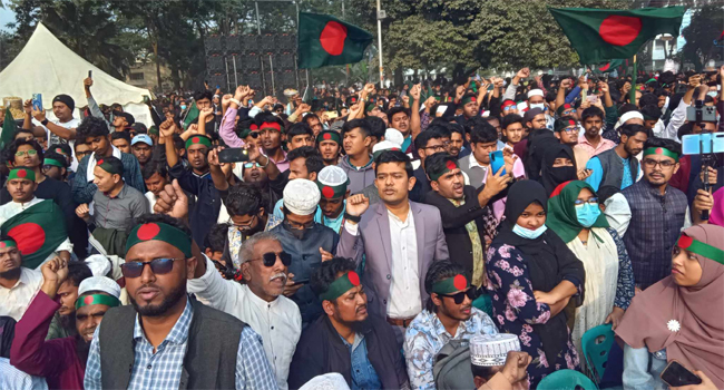 ১৫ জানুয়ারির মধ্যে ঘোষণাপত্র জারি করতে হবে- আহবায়ক হাসনাত আব্দুল্লাহ