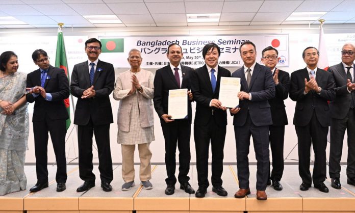 বাংলাদেশ ও জাপানের মধ্যে ৬টি সমঝোতা স্মারক স্বাক্ষর