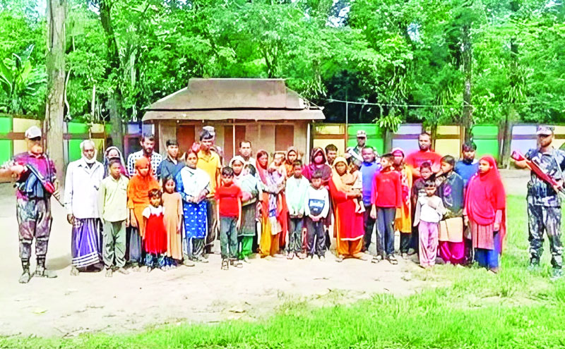 পুশইনকে চাপের অস্ত্র বানাল বিএসএফঃ ১৭২ জনকে তিন জেলায় ঠেলে দেয়া হলো