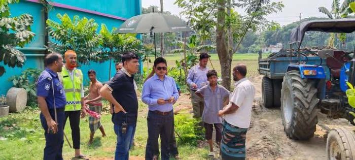 শার্শায় অবৈধভাবে বালু ও মাটি উত্তোলনে জরিমানা ও কারাদণ্ড *বেনাপোল