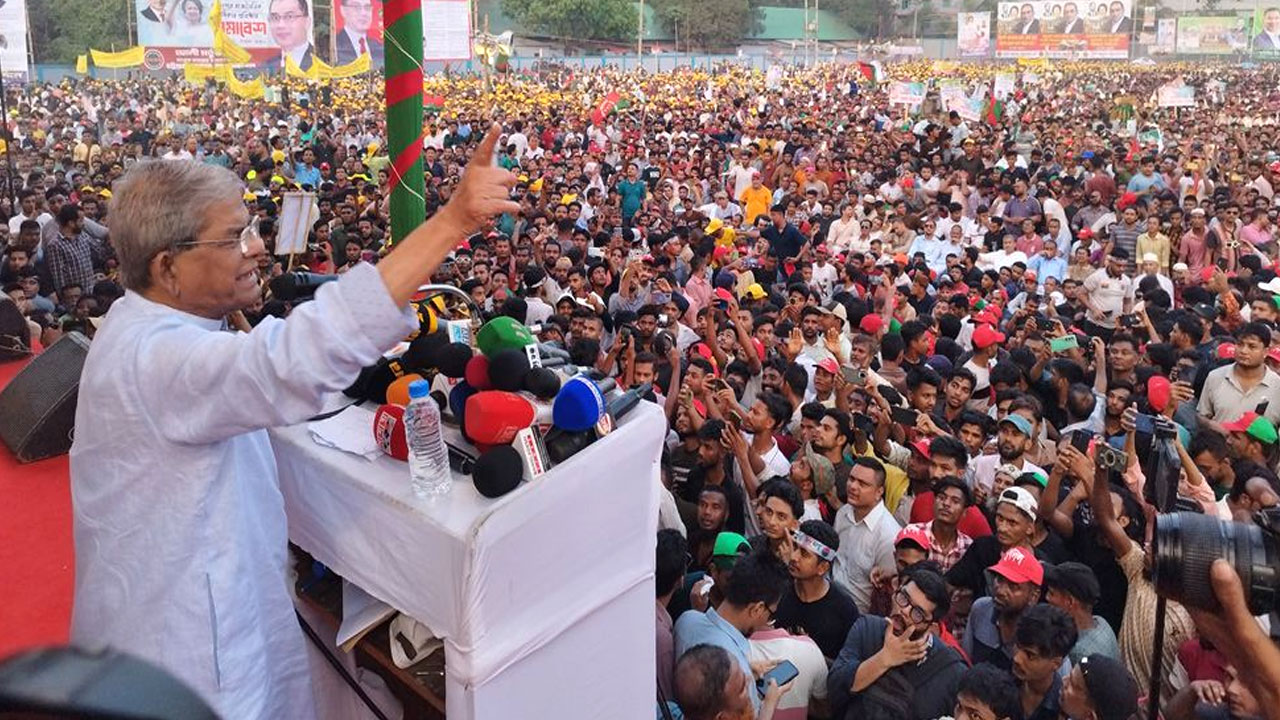 বাংলাদেশের ১৮ কোটি মানুষ আর আওয়ামী লীগকে চায় না-মির্জা ফখরুল