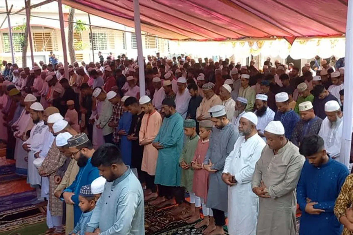 চাঁদপুরের পঞ্চাশটি গ্রামে আজ ঈদুল আজহা