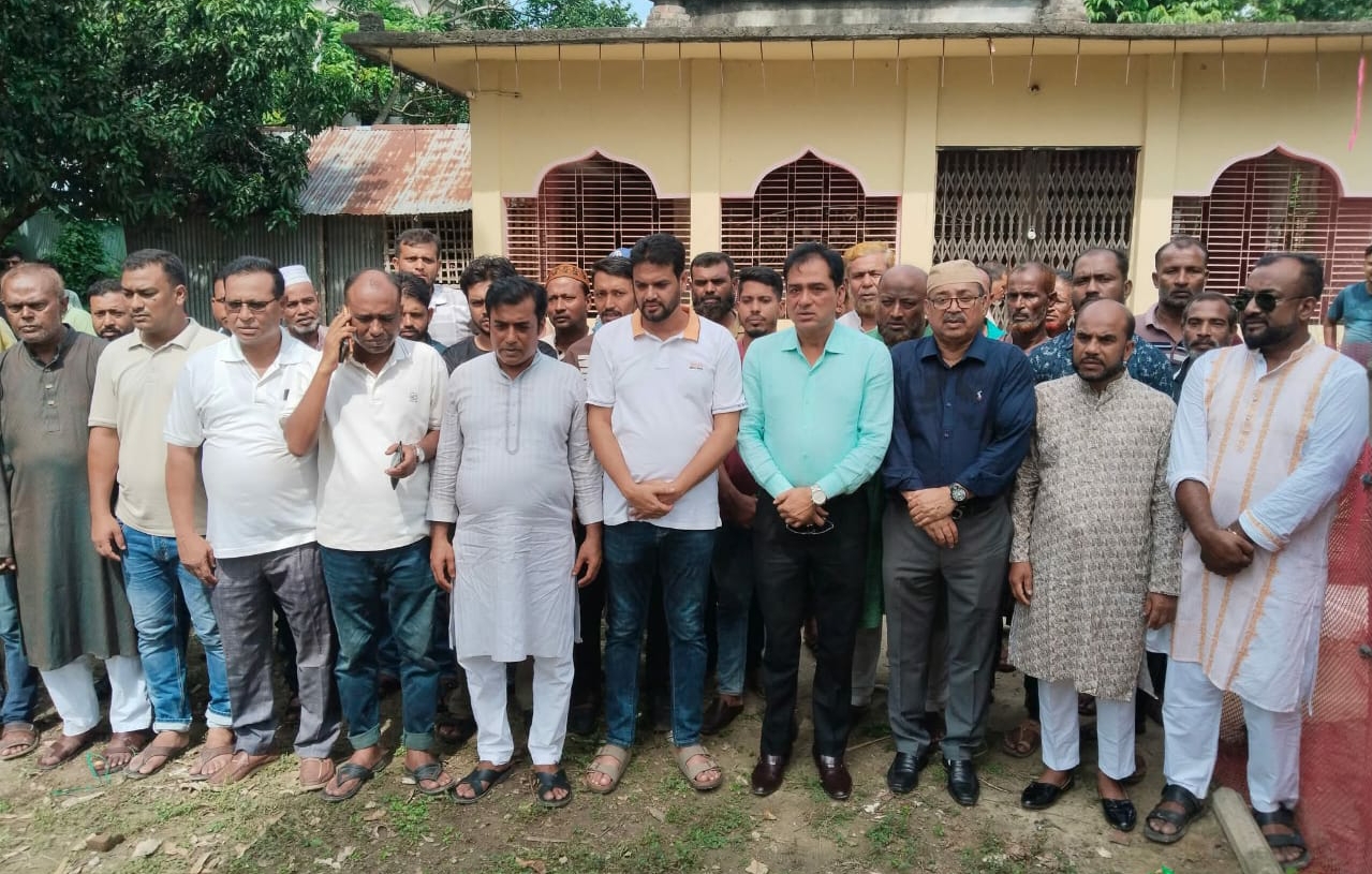 শার্শায় বিএনপি নেতা রুহুল আমিনের জানাজা সম্পন্ন 