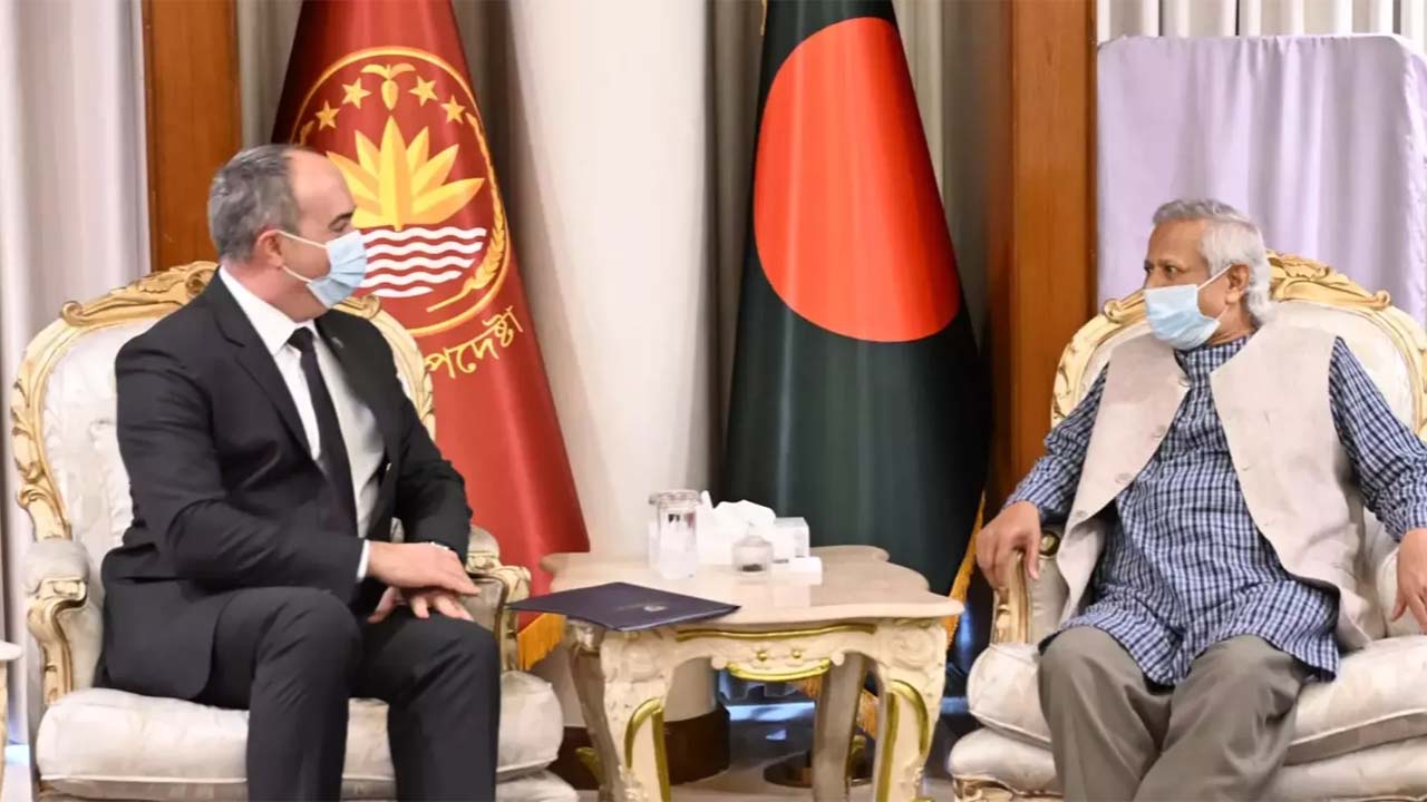 প্রধান উপদেষ্টার সাথে সাক্ষাতঃ বাংলাদেশ আমাদের মূল্যবান অংশীদার-কসোভোর রাষ্ট্রদূত লুলজিম প্লানা