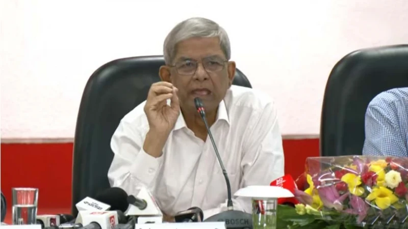 রাতারাতি সংস্কার করে ফেলা সম্ভব নয় বলে মন্তব্য মির্জা ফখরুলের