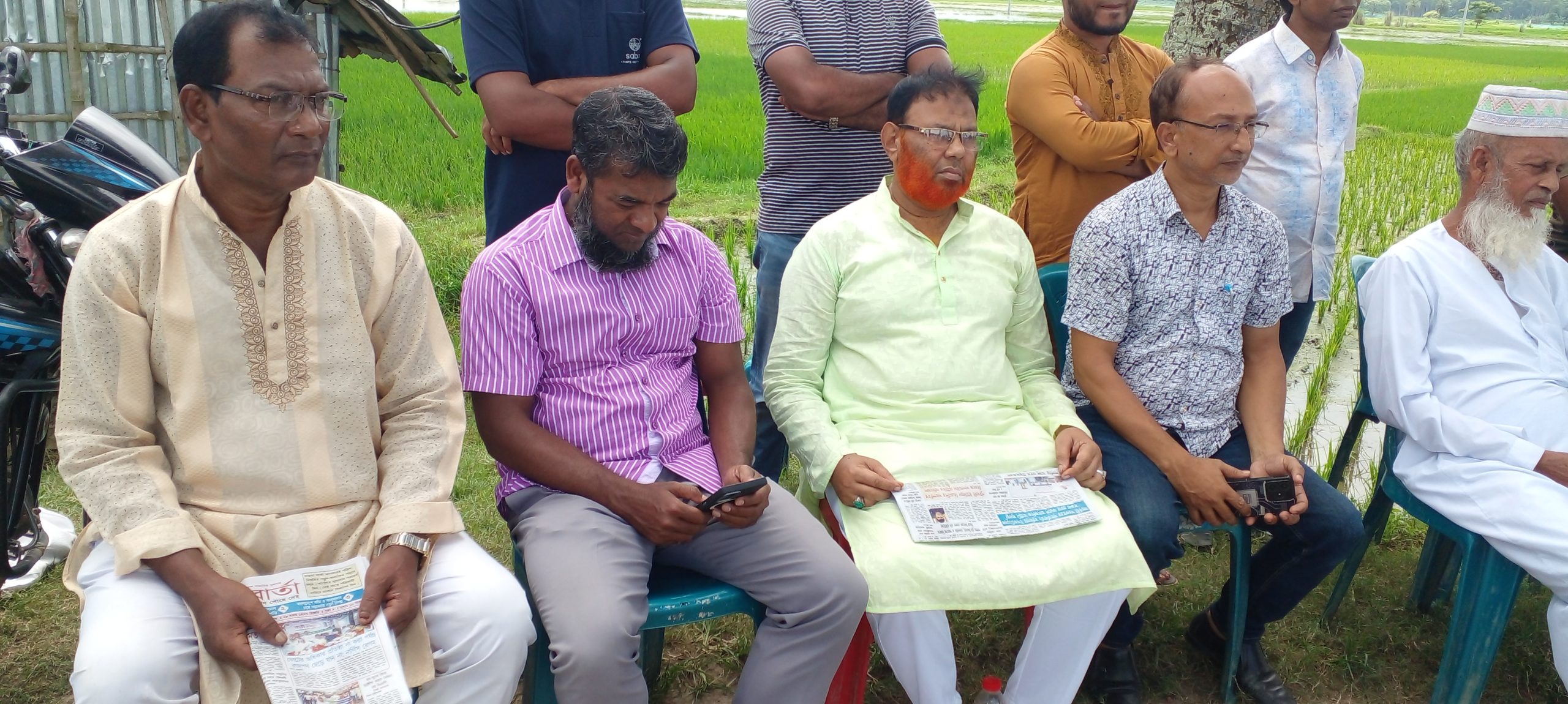 লক্ষ্মণপুর স্কুল অ্যান্ড কলেজ অ্যালামনাই অ্যাসোসিয়েশন’এর আয়োজনে তালের আঁটি বপন কার্যক্রম উদ্বোধন 