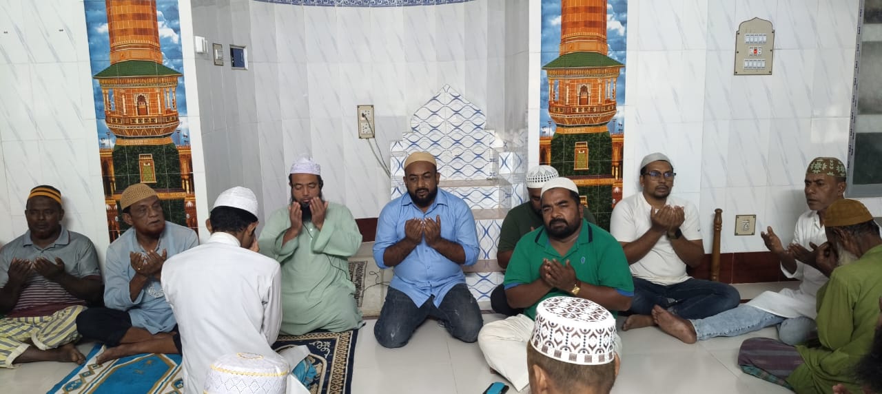 শার্শায় আতাউর রহমান আতা সুস্থতা কামনায় মসজিদে দোয়া