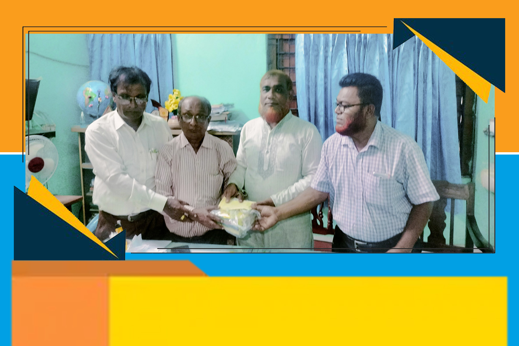 শার্শার লক্ষণপুর স্কুল এন্ড কলেজর সহকারী অধ্যাপক অচিন্ত্য কুমার মন্ডলের বিদায় অনুষ্ঠান সম্পন্ন