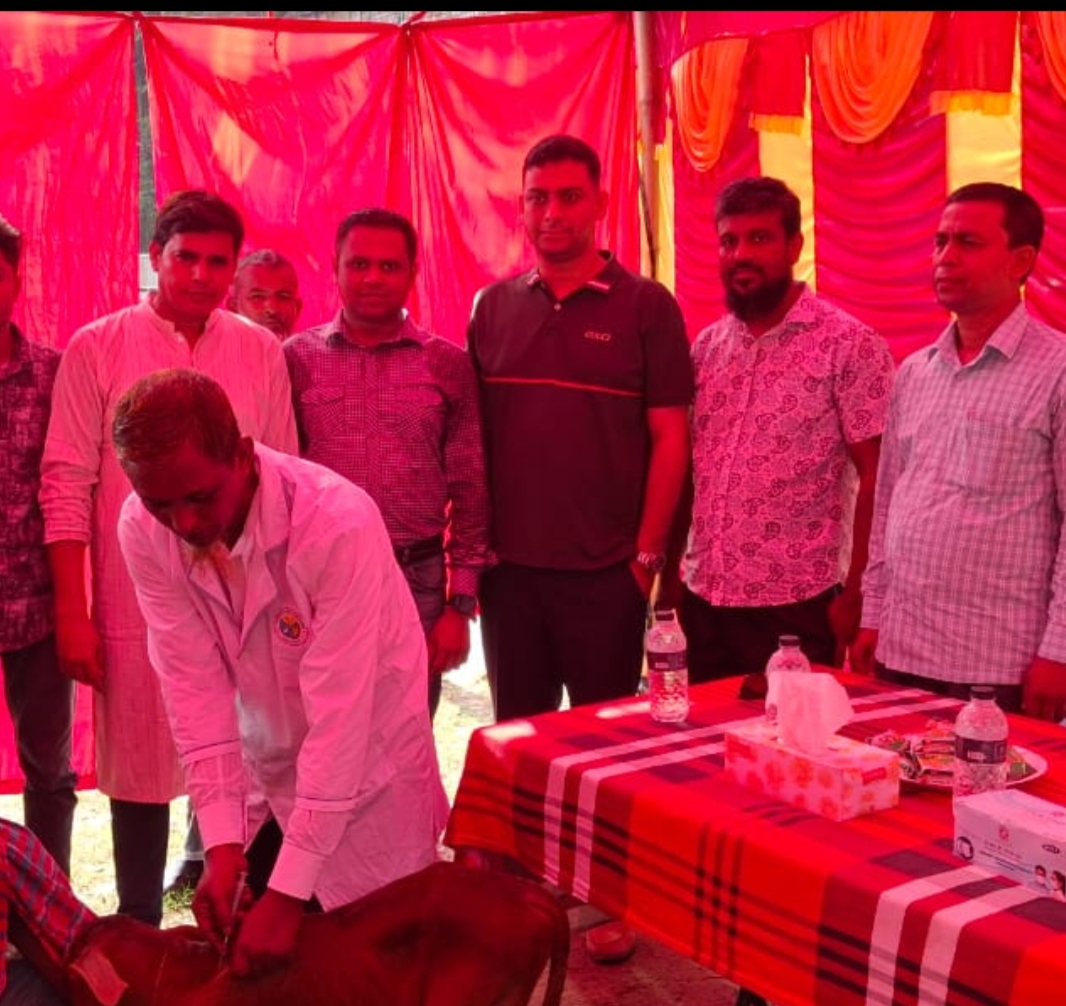 শার্শায় গরুর ল্যাপস্কিন রোগের ভ্যাকসিন ক্যাম্পইন অনুষ্ঠিত