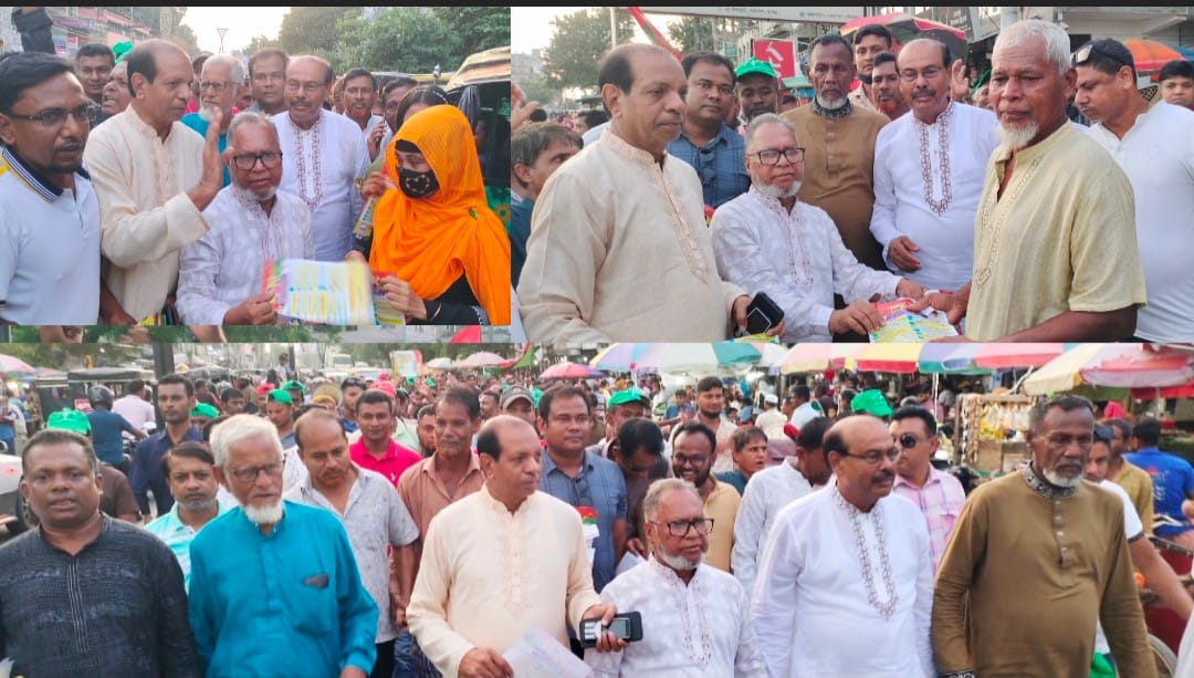 শার্শায় তৃণমুল পর্যায়ে বিএনপিকে শক্তিশালী করতে বেনাপোল ও শার্শায় মধুর গণসংযোগ