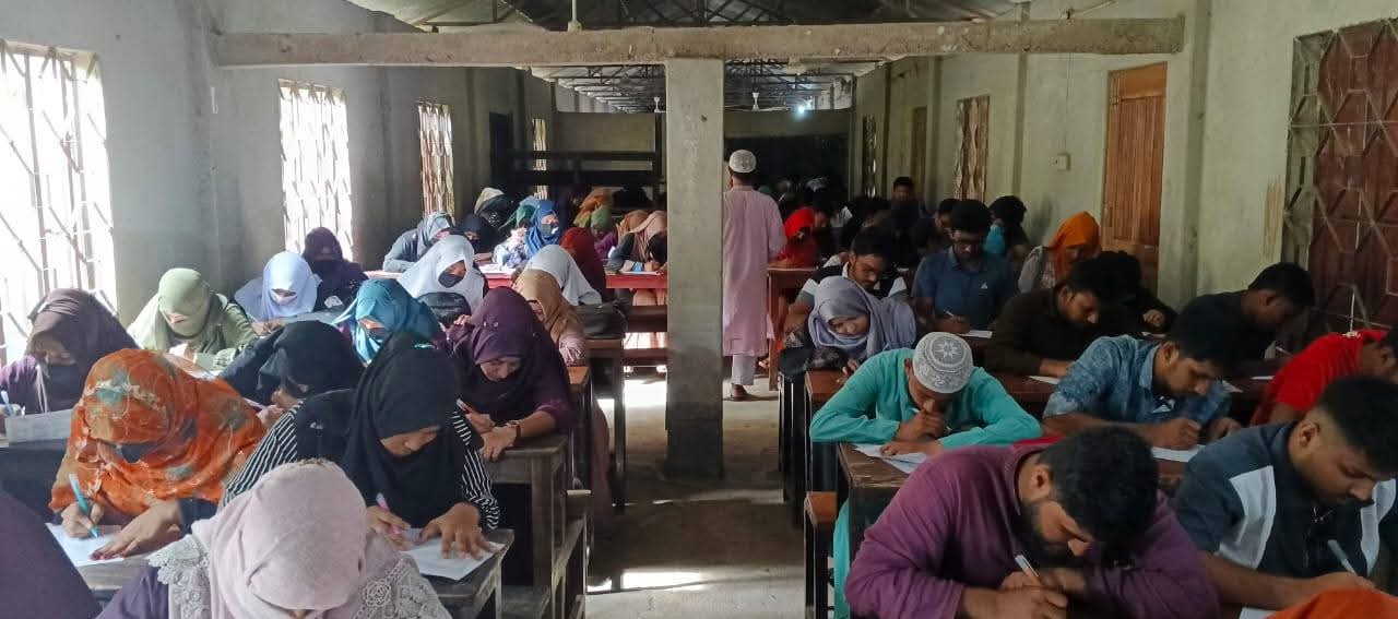 গ্রাফিক্স ডিজাইন, Ai, ভিডিও এডিটিং, কন্টেন্ট ক্রিয়েশনে ট্রেনিং কোর্সে আবেদনকারীগণের পরীক্ষা সম্পন্ন
