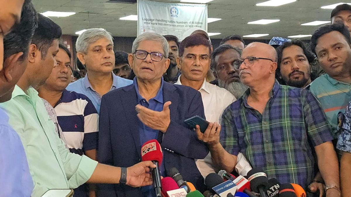 ‘আলোচনা মধ্যে কর্মসূচি গণতন্ত্রের জন্য শুভ নয়’-মির্জা ফখরুল