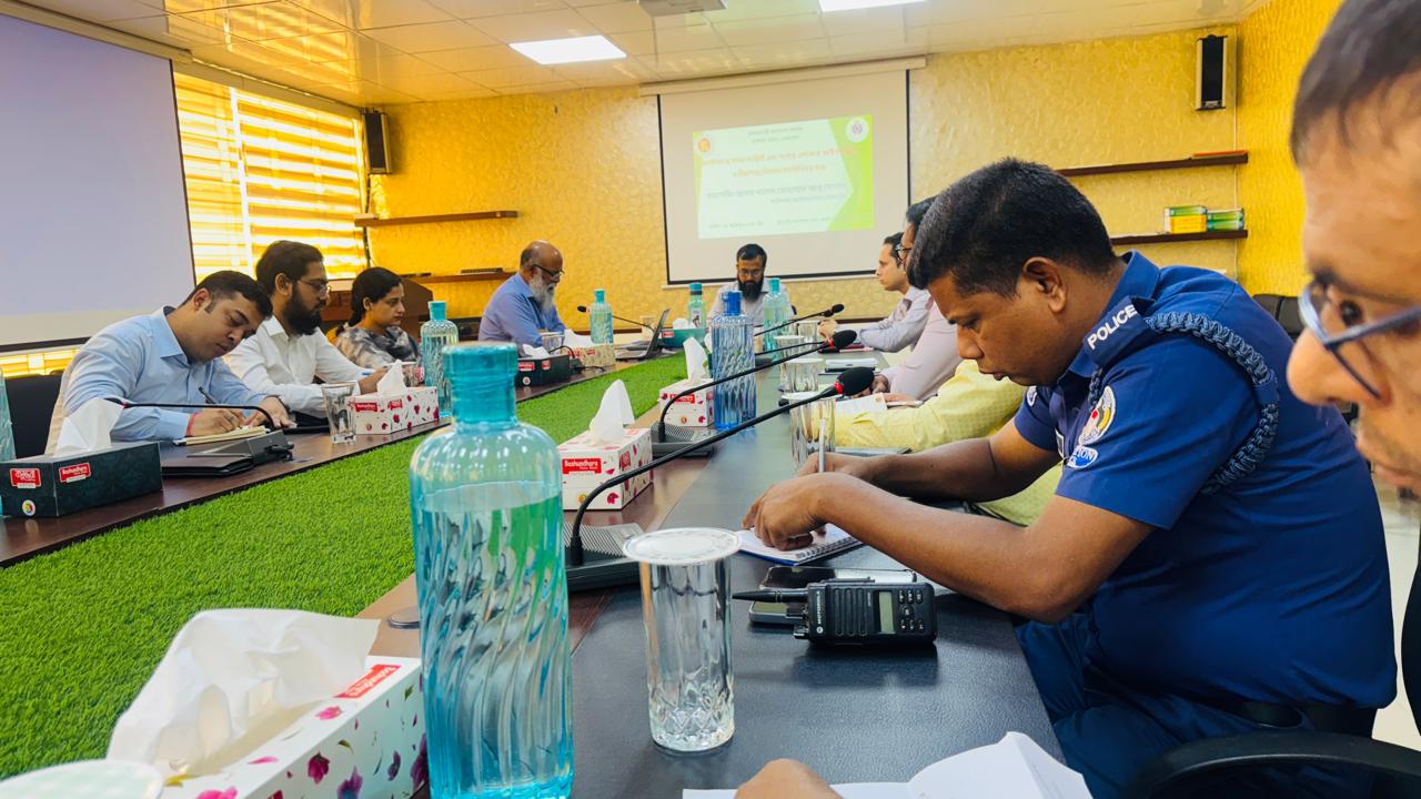 বেনাপোলে আইন-শৃঙ্খলা ও নিরাপত্তা বিষয়ক মতবিনিময় সভা অনুষ্ঠিত