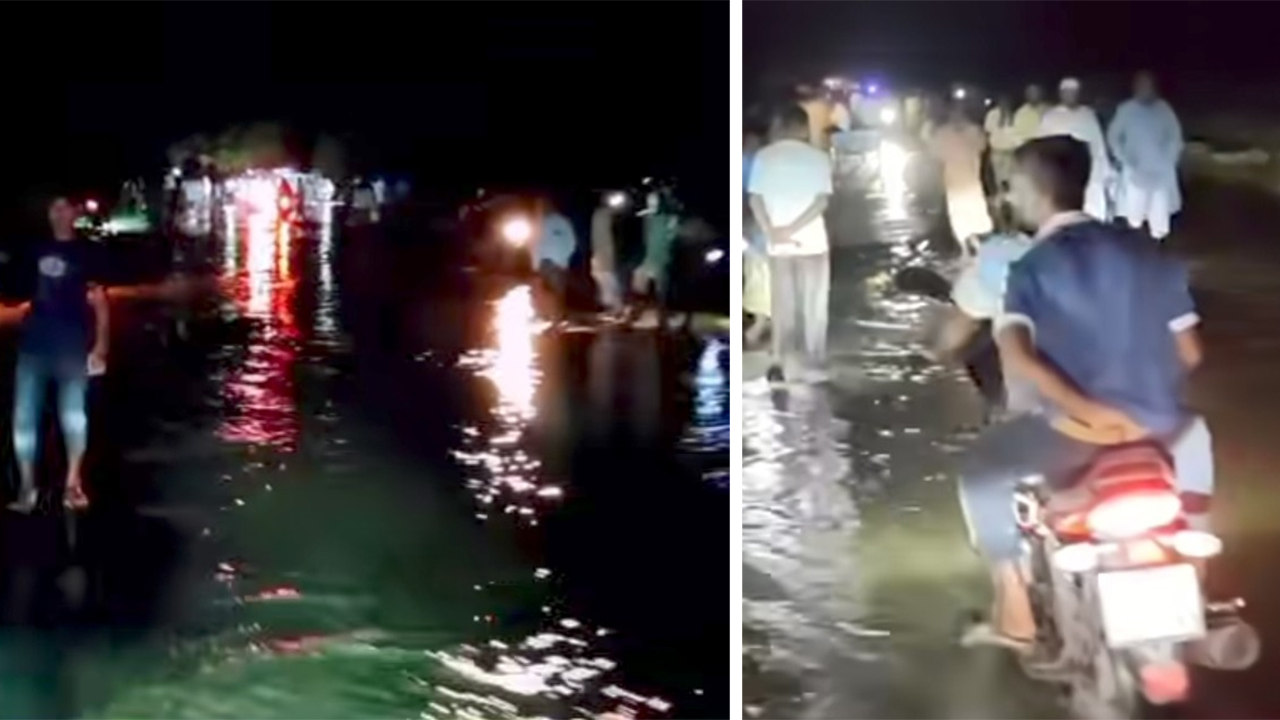 রংপুরে মধ্যরাতে তিস্তার পানির হানা, মানুষ নিরাপদ আশ্রয়ে ছুটছে