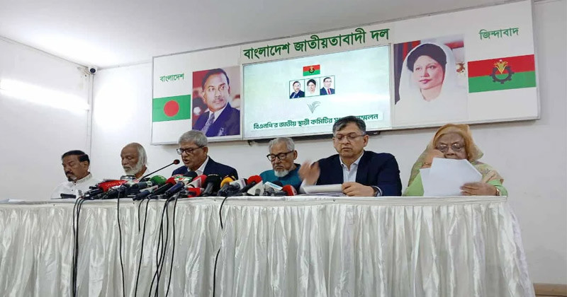 জুলাই সনদ বাস্তবায়নে জাতীয় ঐকমত্য কমিশনের দেওয়া সুপারিশ একপেশে – মির্জা ফখরুল