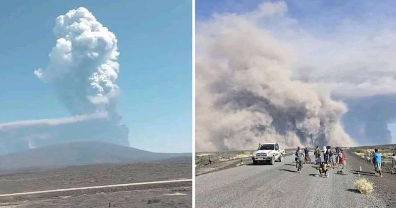 ইথিওপিয়ায় ১২ হাজার বছর ধরে ঘুমিয়ে থাকা আগ্নেয়গিরি জেগে উঠল!