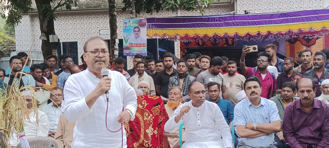শার্শায় ধানের শীষের প্রার্থী তৃপ্তির গণসংযোগ ও উঠান বৈঠক