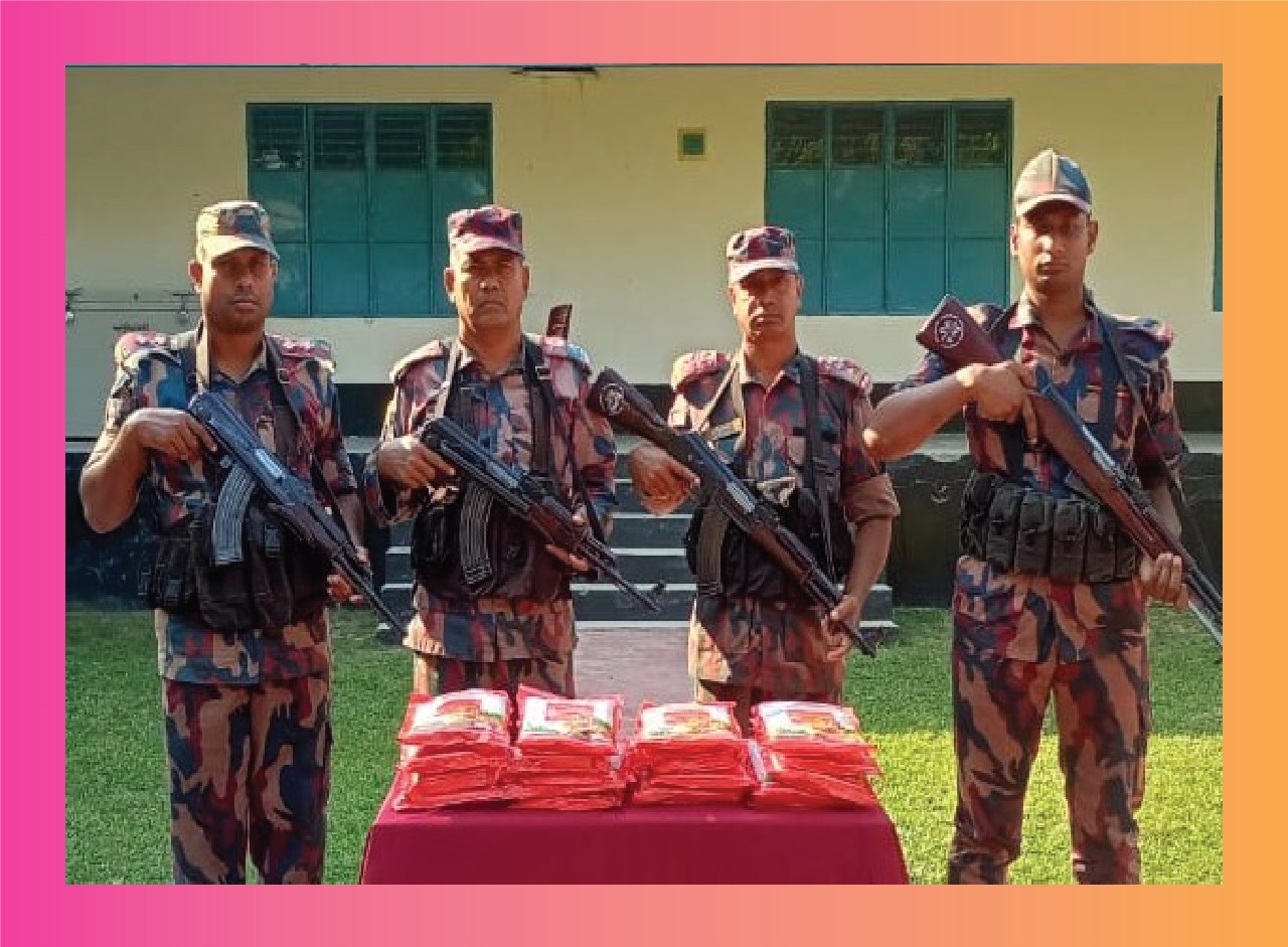 যশোর সীমান্তে অবৈধ চোরাচালানী মালামাল আটক ক