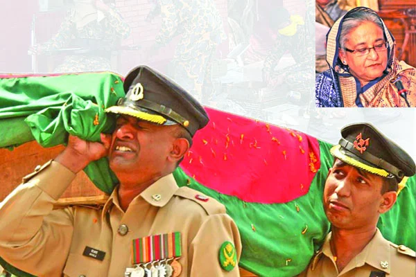 হাসিনার গ্রিন সিগন্যালেই বিডিআর হত্যা