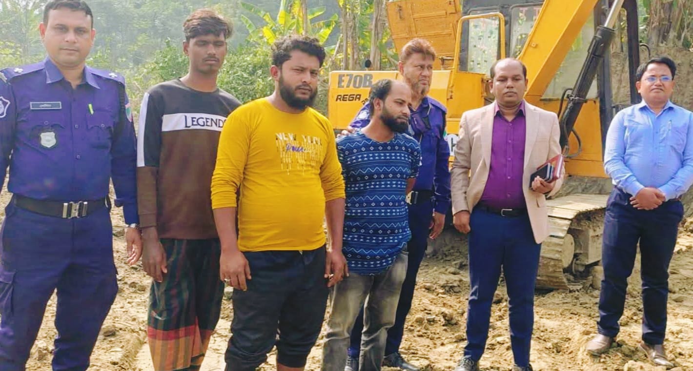 কেশবপুরে তিন ভূমিদস্যুর জেল দিল ভ্রাম্যমাণ আদালত