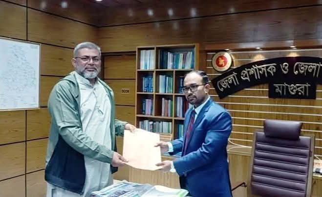 মনোনয়ন পত্র সংগ্রহ করে ফেরার পথে পুলিশের হাতে আটক