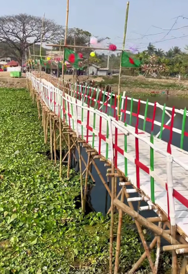 নিজস্ব অর্থায়নে সেতু নির্মান করে অনন্য দৃষ্টান্ত স্থাপন করেছেন প্রবাসী জিয়াউর রহমান