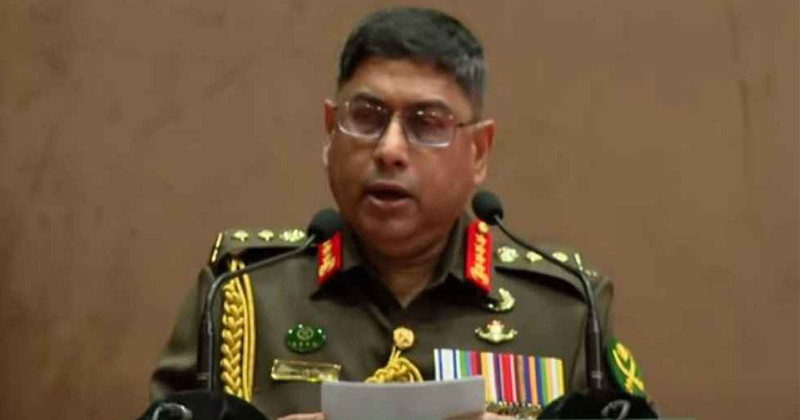 নির্বাচন নিয়ে সেনাপ্রধান যে বার্তা দিলেন