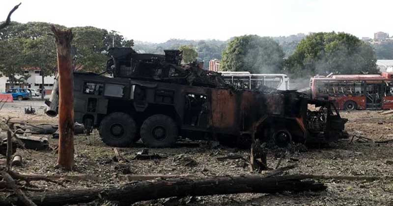 ভেনেজুয়েলায় মার্কিন হামলা, নিহত  হয়েছে ৪০