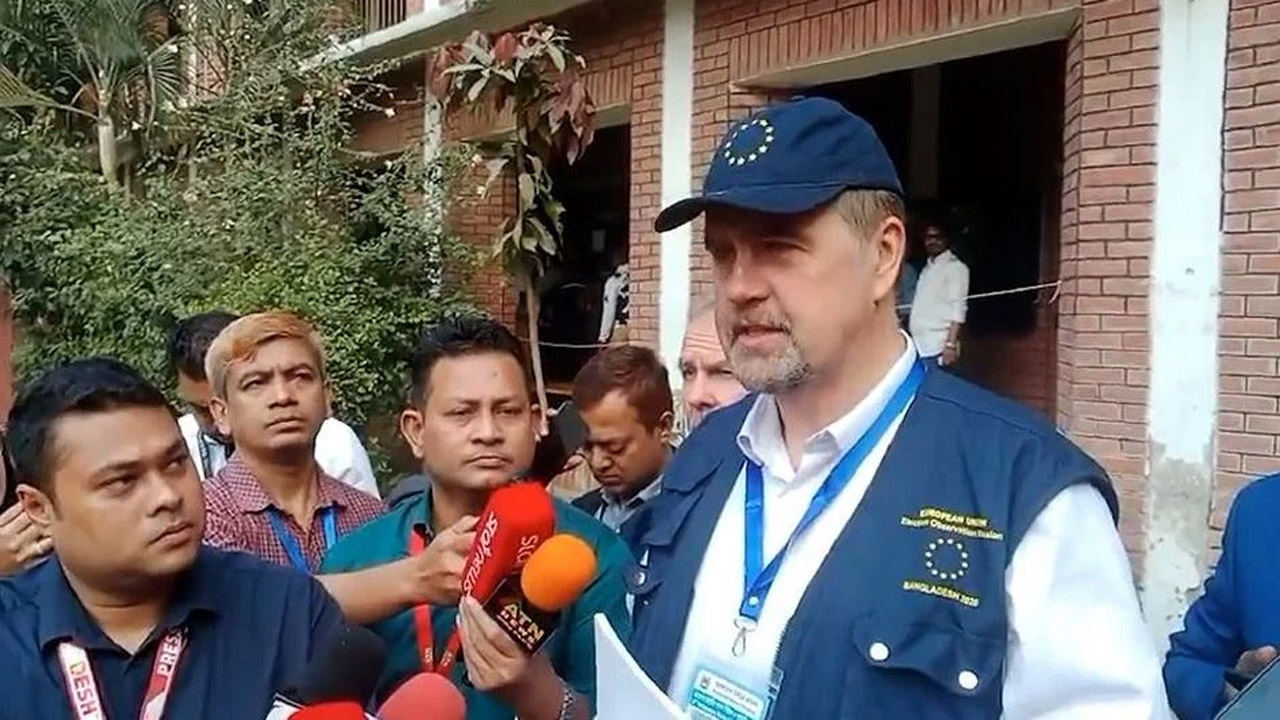 নির্বাচনে জালিয়াতি বা ব্যালট ভরার ঘটনা ঘটেনি জানালেন ইইউ প্রধান পর্যবেক্ষক