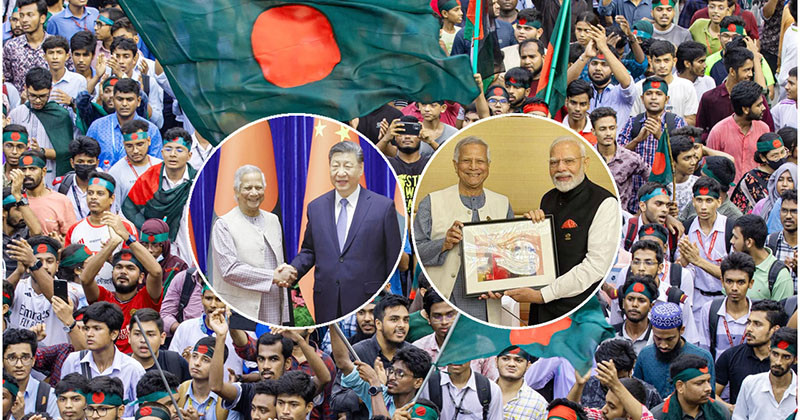 এএফপির প্রতিবেদনঃ বাংলাদেশের নির্বাচনে সম্পর্কের পরীক্ষায় ভারত- কৌশলী চীন