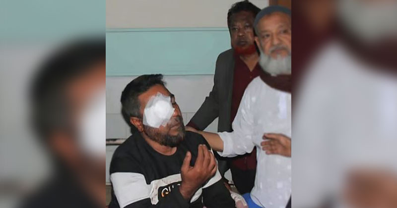 বগুড়ায় বিএনপি নেতার বাসায় জামাতের হামলা, ছেলের চোখ নষ্টের সংবাদ শুনে মায়ের মৃত্যু