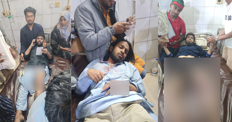 ইনকিলাব মঞ্চের সদস্য সচিব জাবের গুলিবিদ্ধ