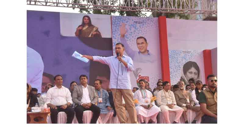 বিএনপি বিশ্বাস করে দেশের সব ক্ষমতার উৎস জনগণ,ফরিদপুরকে বিভাগ করা হবে – তারেক রহমান