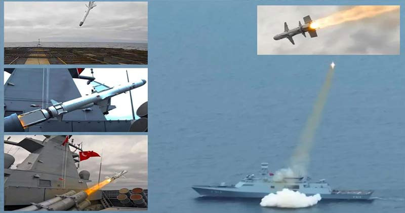 সমুদ্র থেকে স্থলভাগে নিখুঁত আঘাত তুরস্কের নৌ-শক্তির নয়া বিস্ময় ‘আতমাকা’ মিসাইলের সফল পরীক্ষা