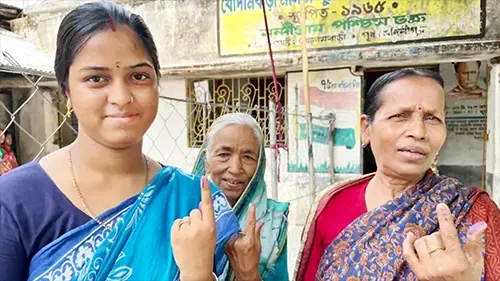 পশ্চিমবঙ্গে প্রথম দফা নির্বাচনে রেকর্ড ভোট, ভোট পড়েছে প্রায় ৯১.৫২ শতাংশ!