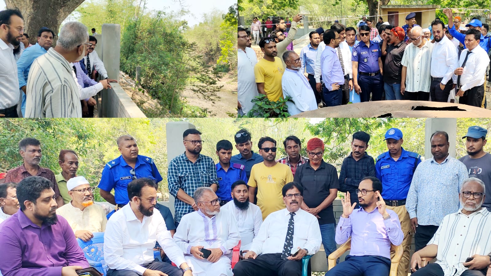 তারেক রহমান উলাশীতে আগমন উপলক্ষে ‘জিয়ার খাল’ পরিদর্শনে জেলা প্রশাসক
