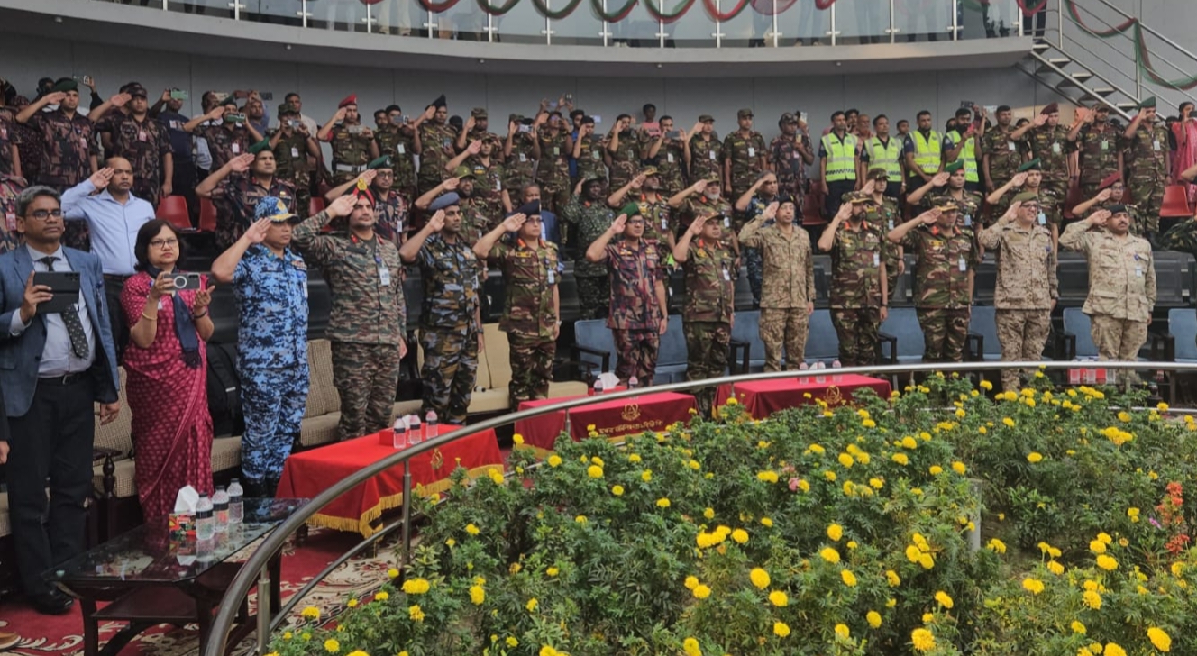 ন্যাশনাল ডিফেন্স কোর্স এনডিসি দলের বেনাপোল পরিদর্শন