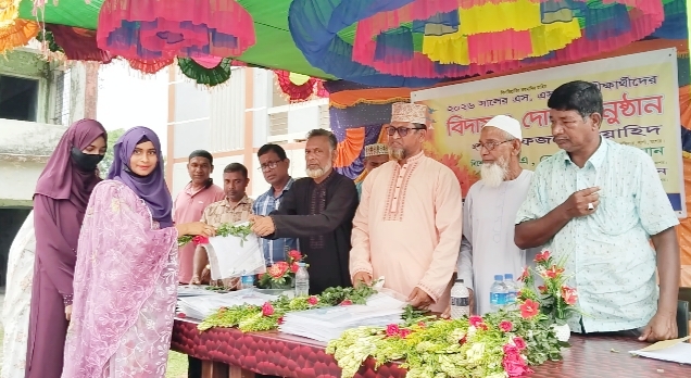 শার্শায় এসএসসি পরিক্ষার্থীদের বিদায়ী সংবর্ধনা ও দোয়া