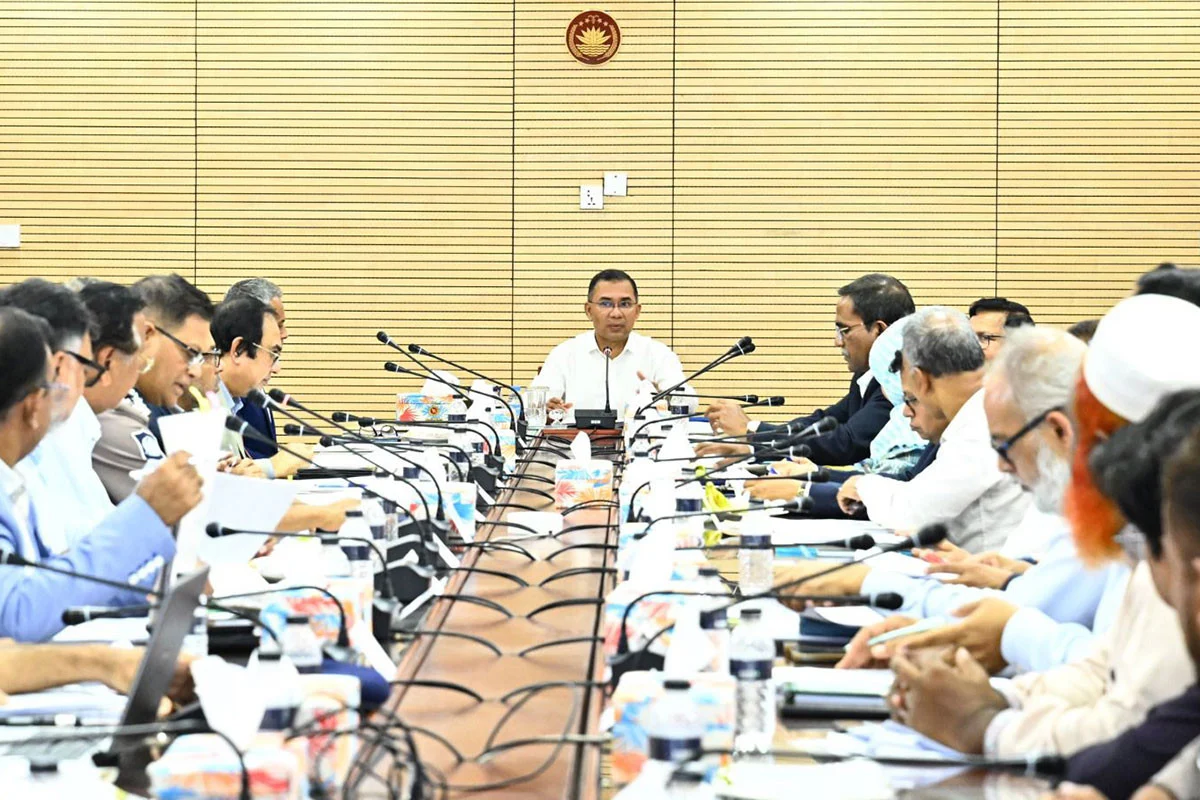 যানজট নিরসন-ট্রাফিক ব্যবস্থাপনা আধুনিকায়নে সভা