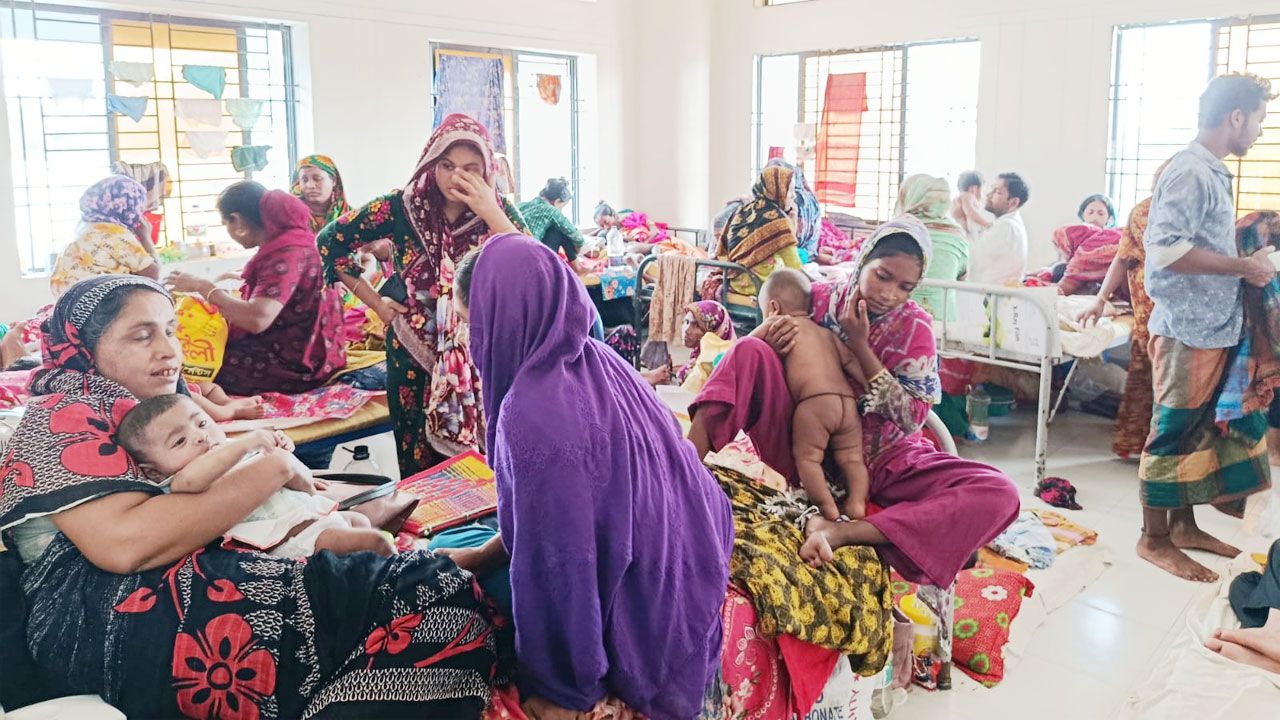 গত ২৪ ঘণ্টায় দেশে হাম ও হামের উপসর্গ নিয়ে ১০ জনের মৃত্যু