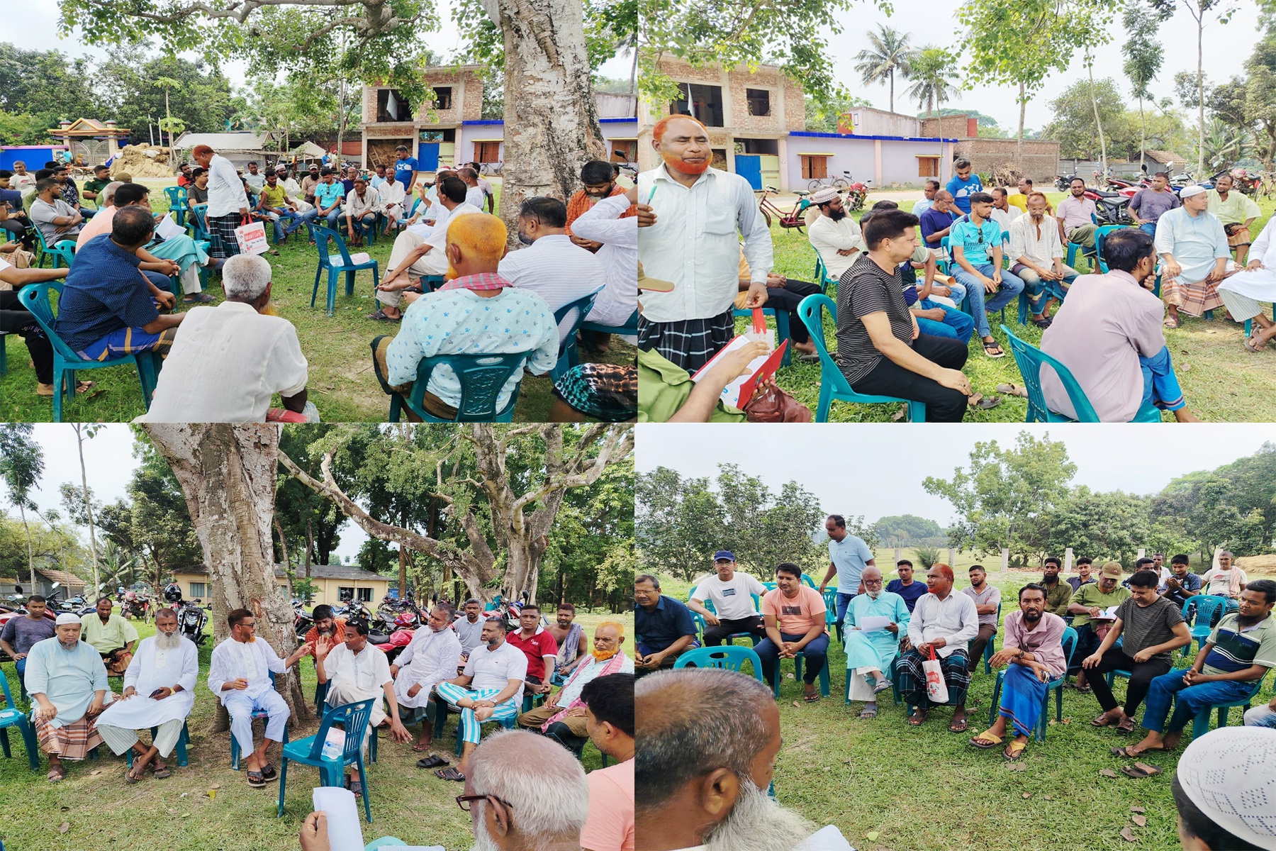 ঐতিহ্যবাহী কাগজপুকুর ঈদগাহ ময়দানের উন্নয়ন ও ঈদের নামাজের সময়সূচী নির্ধারণে আলোচনা সভা।