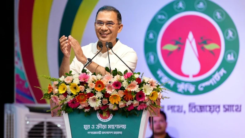 সিলেটে  নতুন কুঁড়ি স্পোর্টসএর উদ্বোধন করলেন প্রধানমন্ত্রী