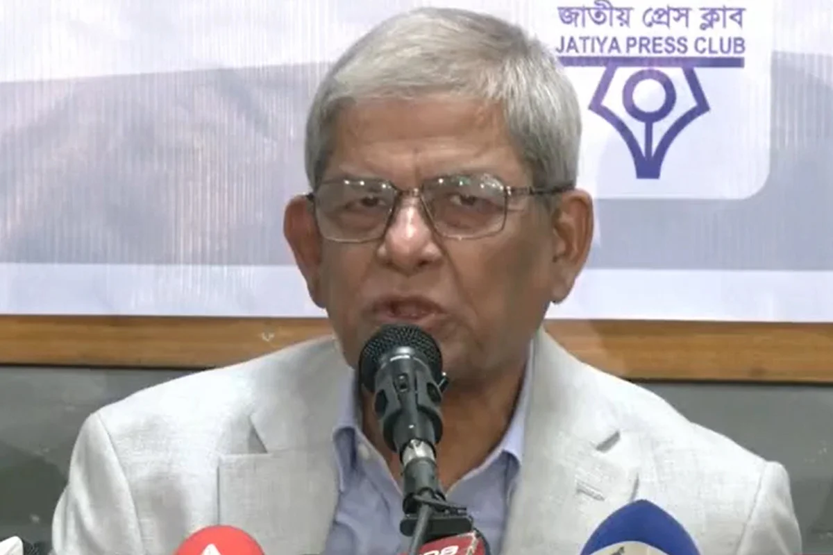 দুর্ভিক্ষপীড়িত একটি রাষ্ট্রকে টেনে তুলেছিলেন শহীদ রাষ্ট্রপতি জিয়াউর রহমান : মির্জা ফখরুল ইসলাম আলমগীর 