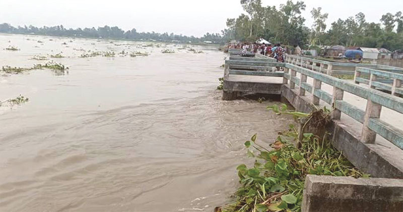 উত্তরাঞ্চলের নদ-নদীর পানি বৃদ্ধি চলমান ভয়াবহ বন্যার আশঙ্কা