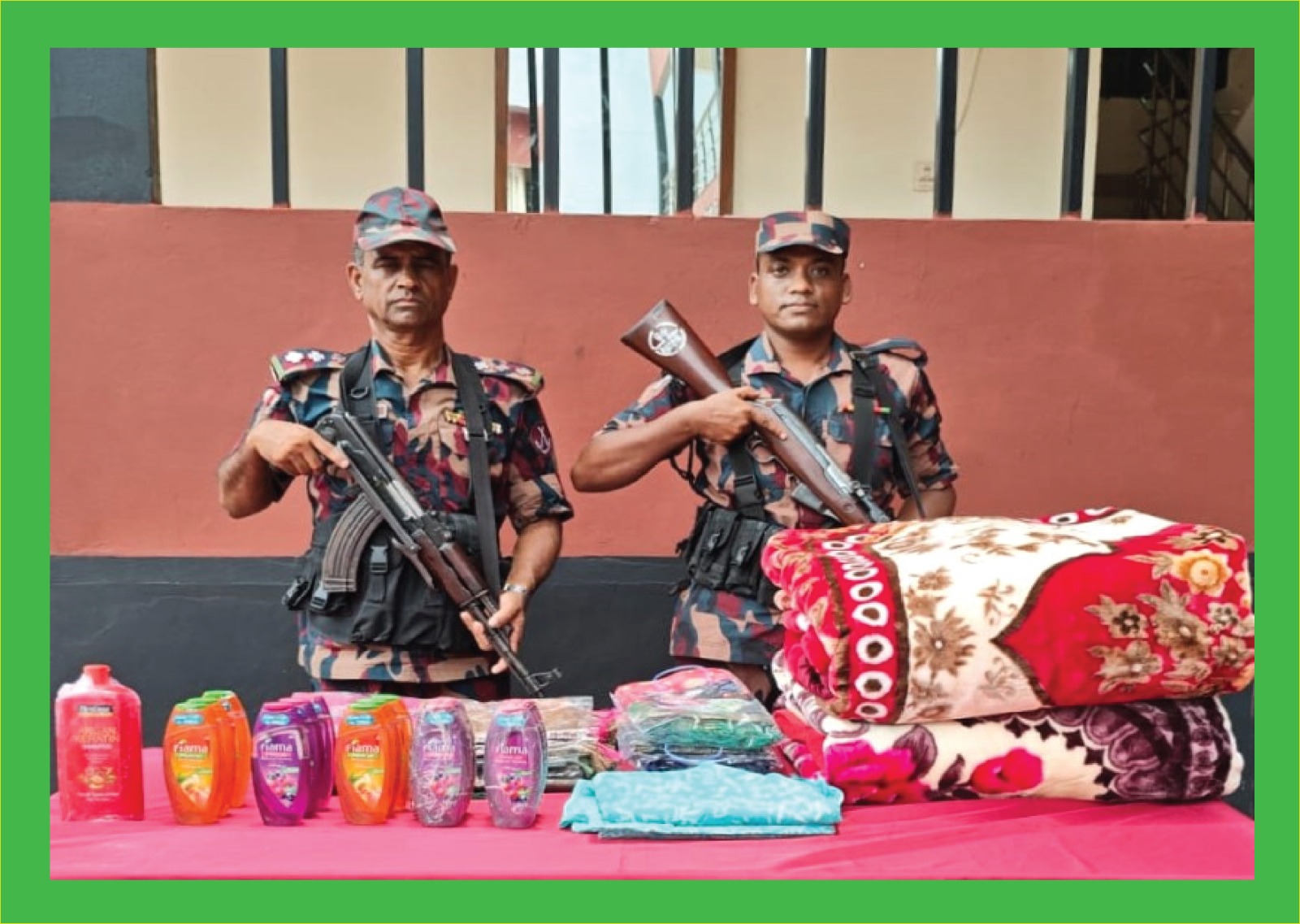 যশোর সীমান্তে অবৈধ চোরাচালানী মালামাল আটক