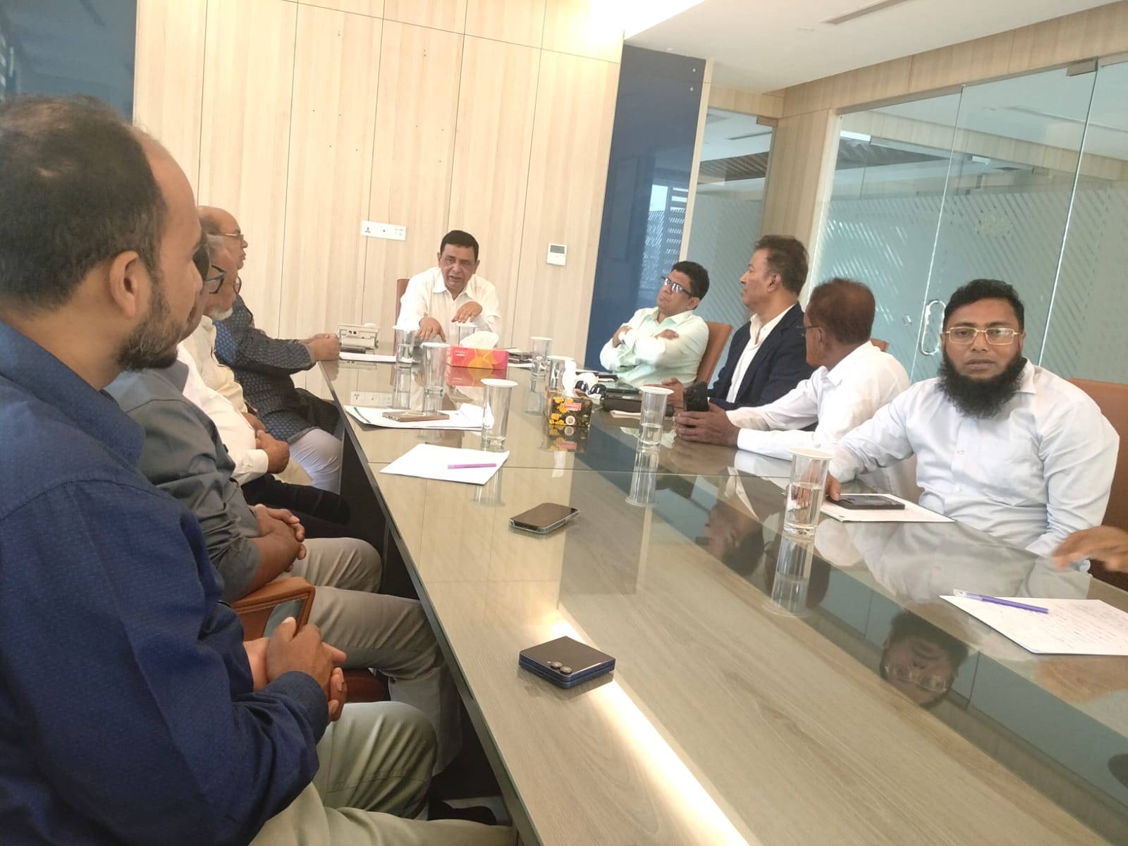 বেনাপোল স্থলবন্দরের উন্নয়ন ও শ্রমিকদের মজুরি নিশ্চিতকরণে মতবিনিময় সভা