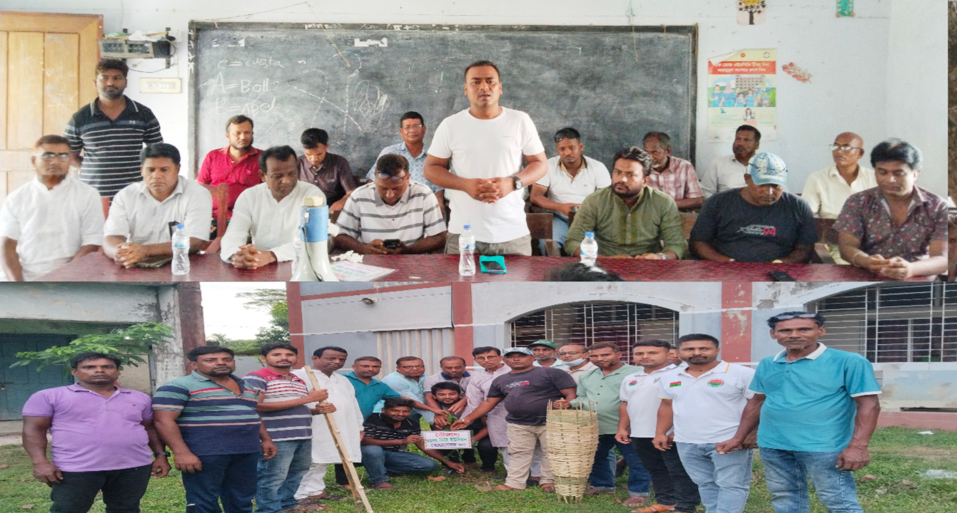 শার্শার ডিহিতে সেচ্ছাসেবক দলের মতবিনিময় সভা, র‍্যালি ও গাছের চারা রোপন