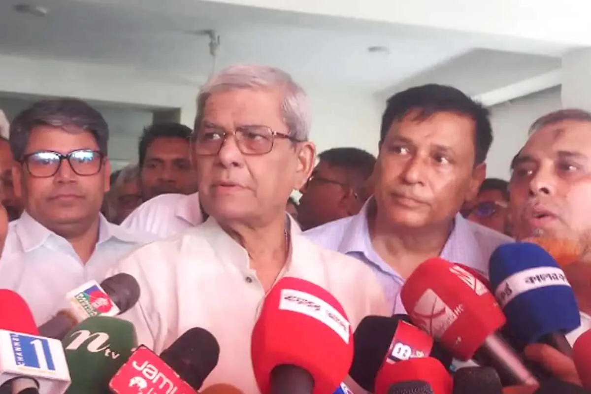 সংবিধান অনুযায়ী যথাসময়েই রাষ্ট্রপতি নির্বাচন: মির্জা ফখরুল