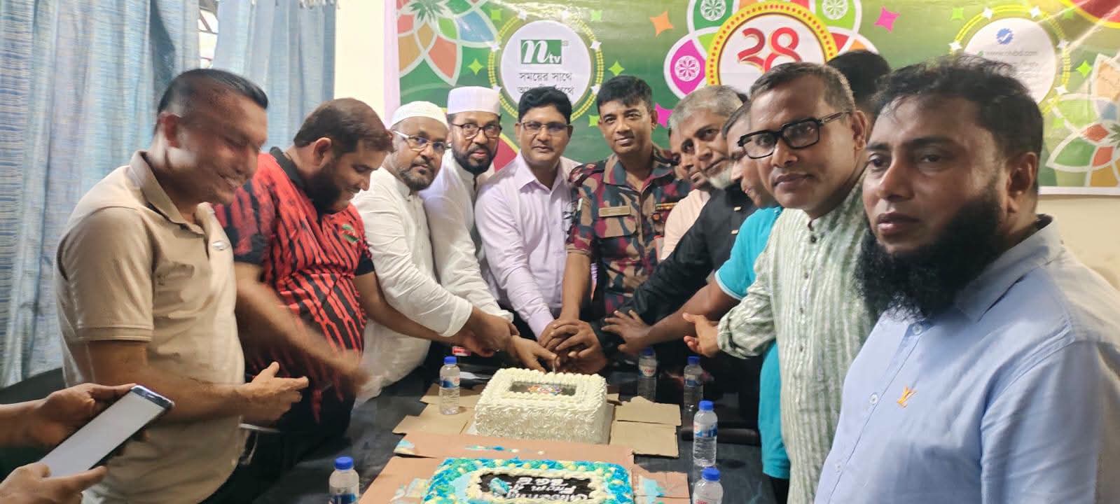 বেনাপোলে এনটিভির ২৪তম প্রতিষ্ঠাবার্ষিকী উদযাপন