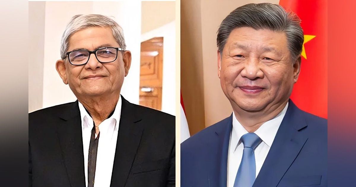 রাষ্ট্রপতি মির্জা ফখরুলকে শি জিনপিংয়ের অভিনন্দন